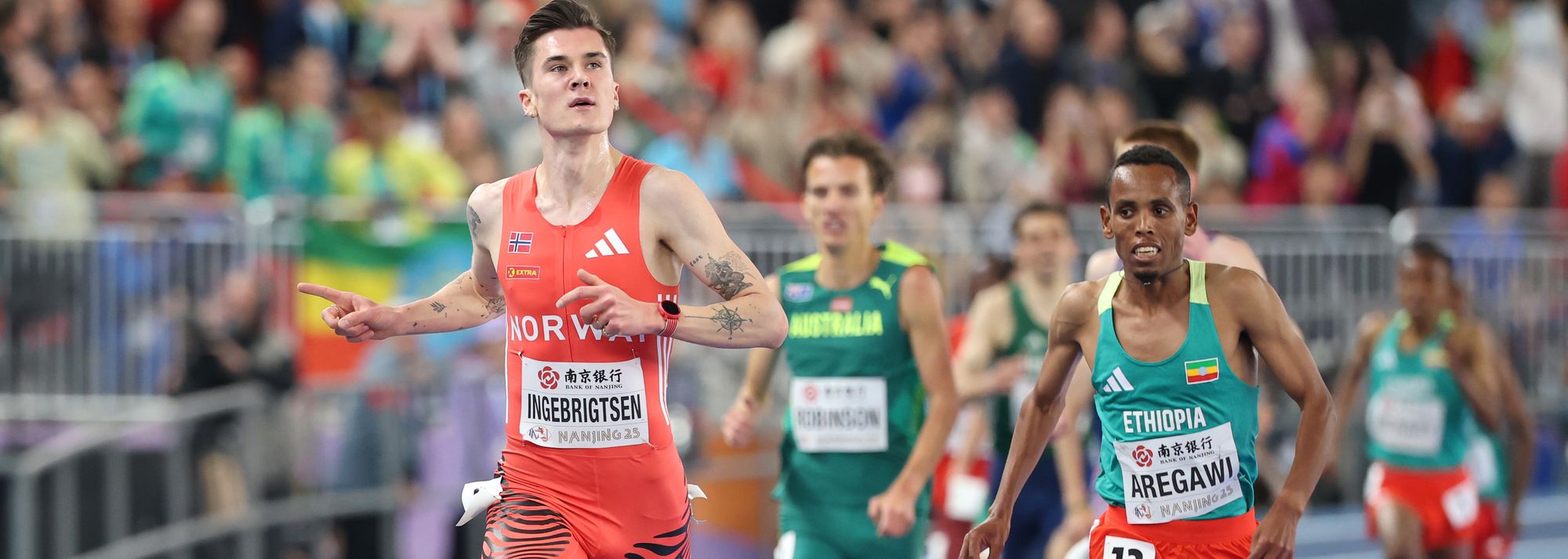 挪威选手在滑行比赛中斩获桂冠