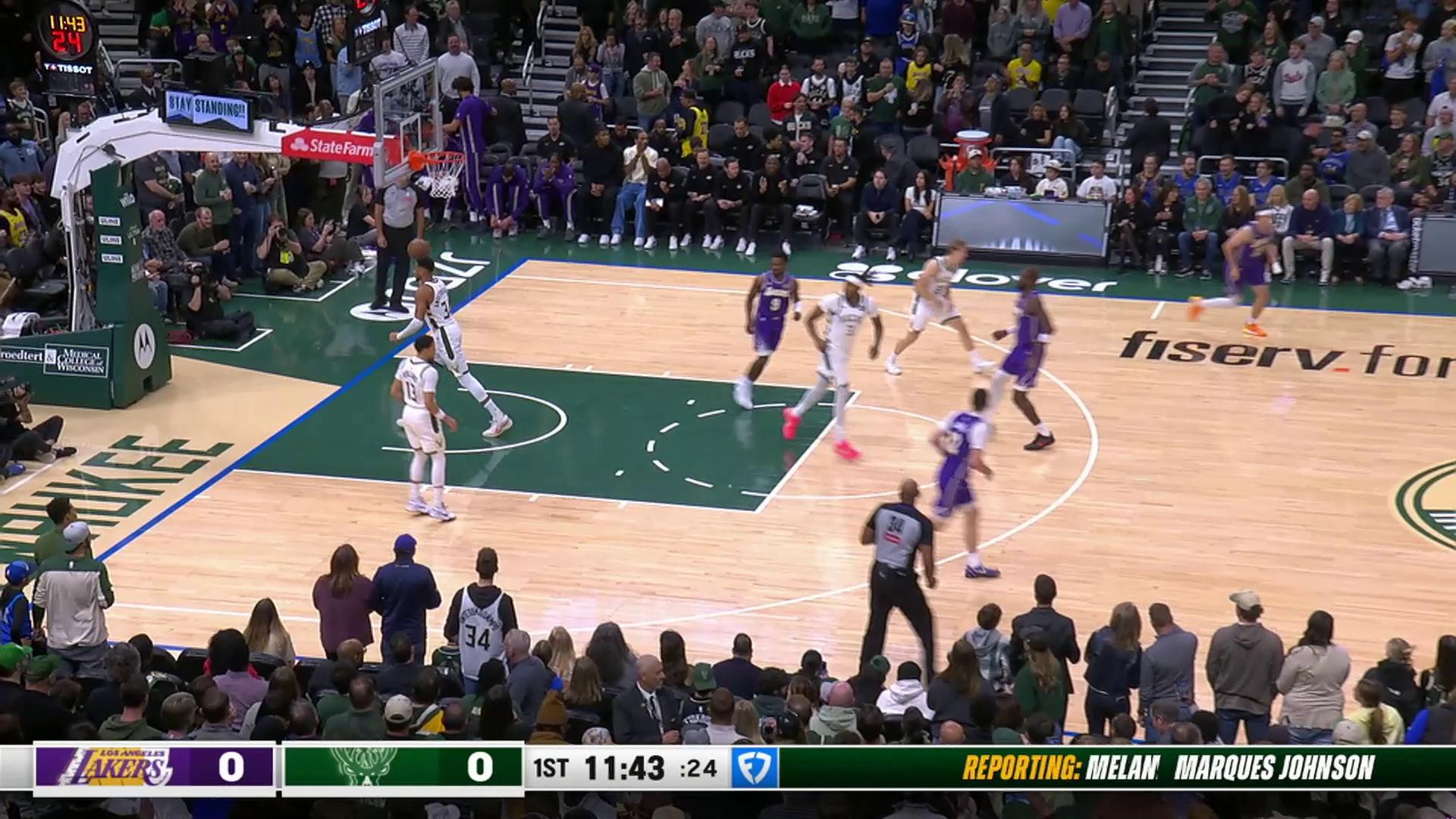 雄鹿鏖战国王,东契奇状态火热 雄鹿鏖战国王,东契奇状态火热